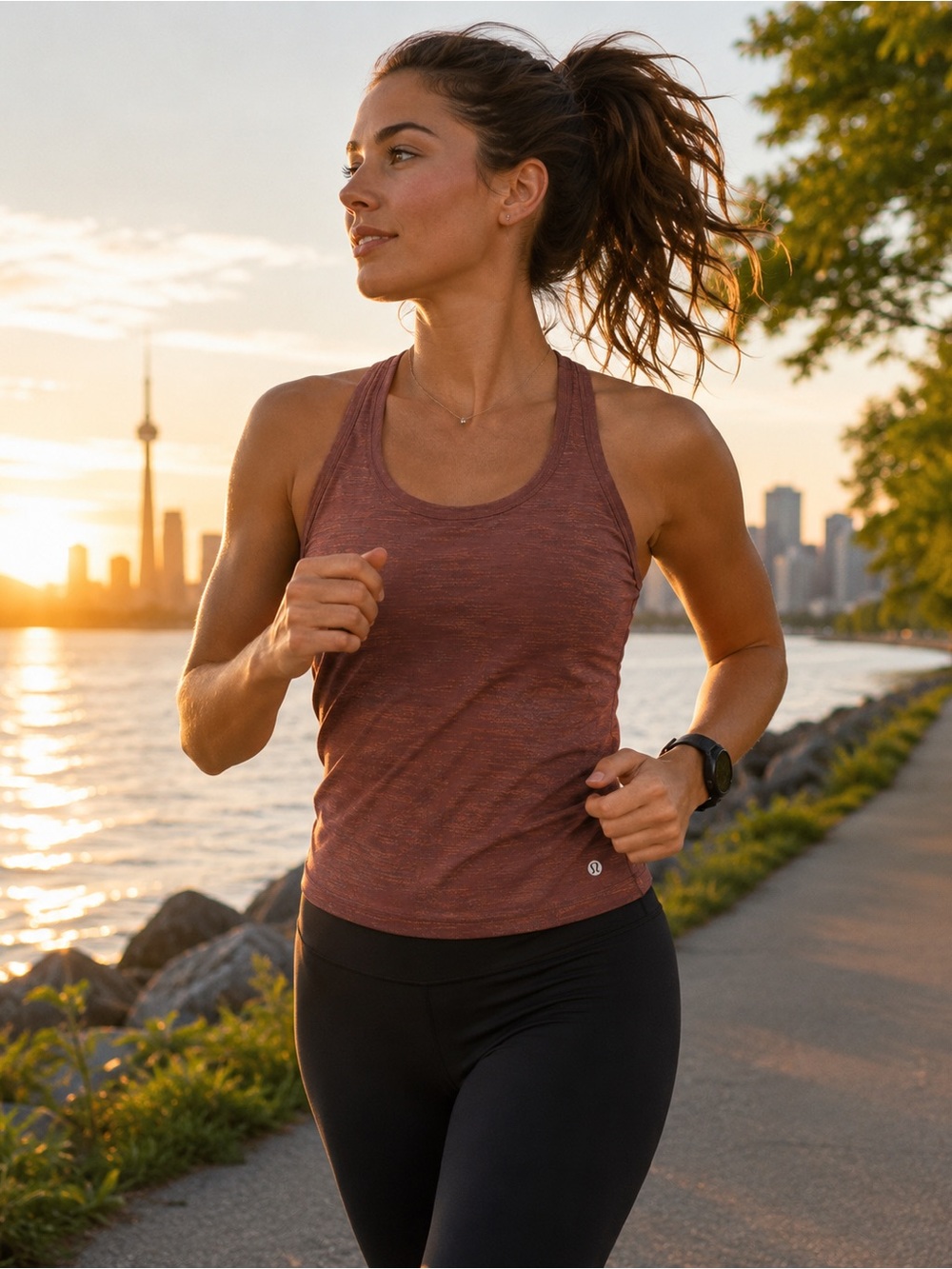 Lululemon Swiftly Tech Racerback 2.0 Race Tank NWT Size 14 Chacanamu Brown